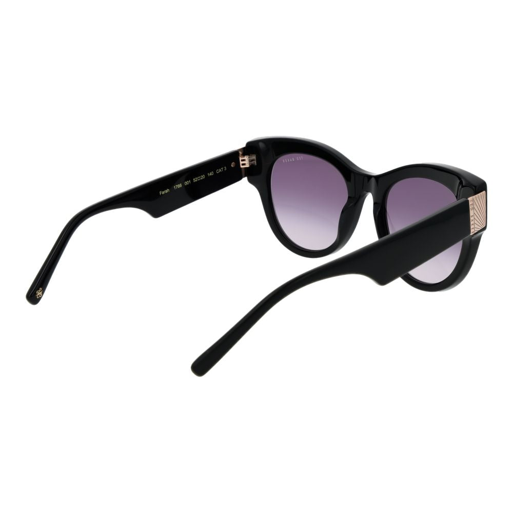Ted Baker Black Acetate Sunglasses