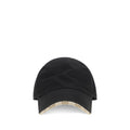 Gucci Black Cotton Cap (Baseball Hat)