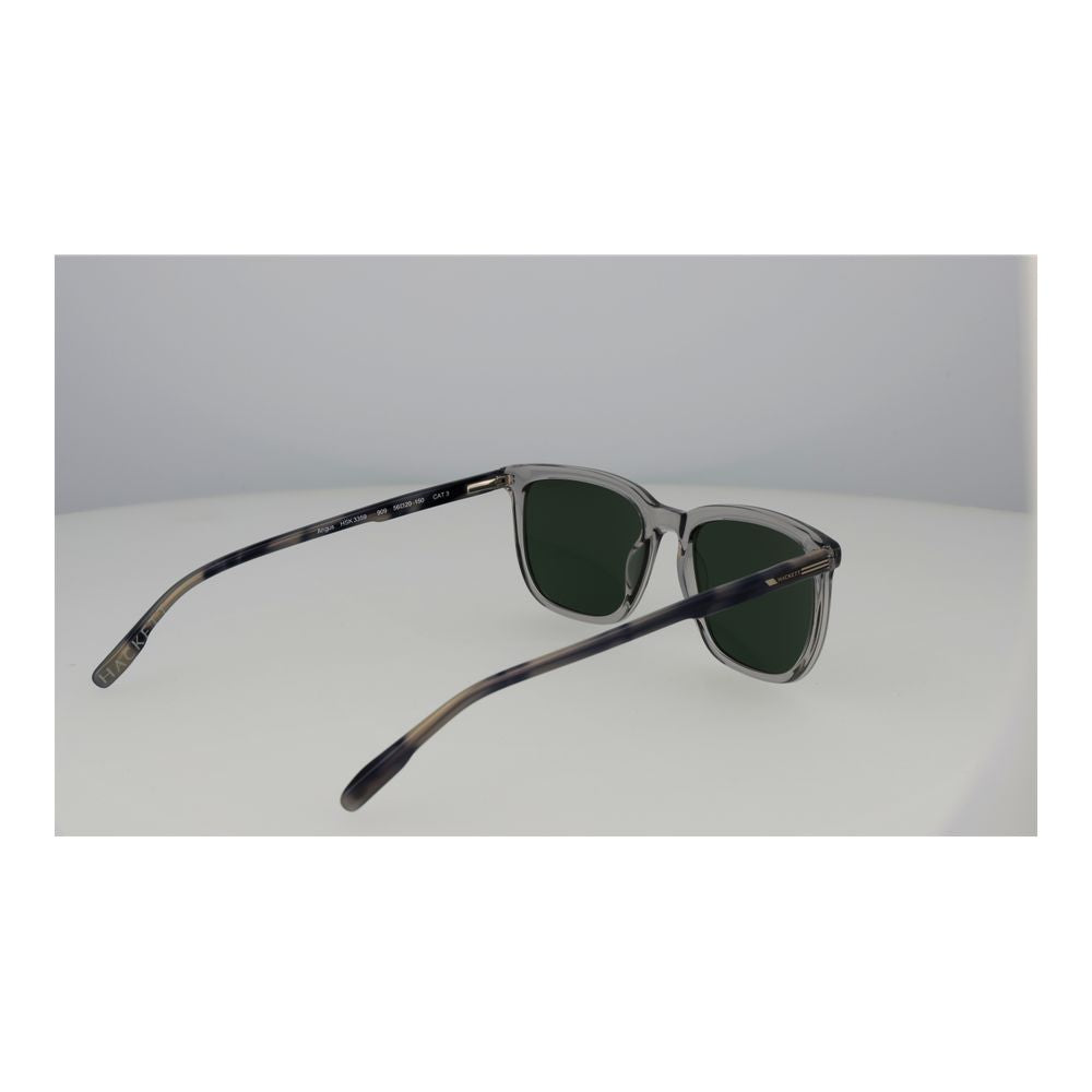 Hackett Gray Acetate Sunglasses