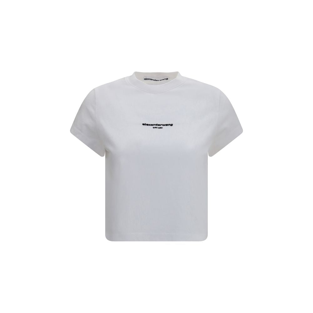 Alexander Wang White Cotton T-Shirt