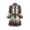 Alemais Multicolor Linen Casual Dress