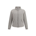 Brunello Cucinelli Gray Polyester Shell Jacket
