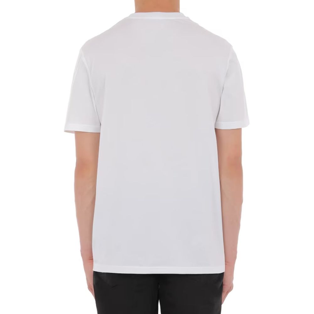 Moschino Couture White Cotton T-Shirt