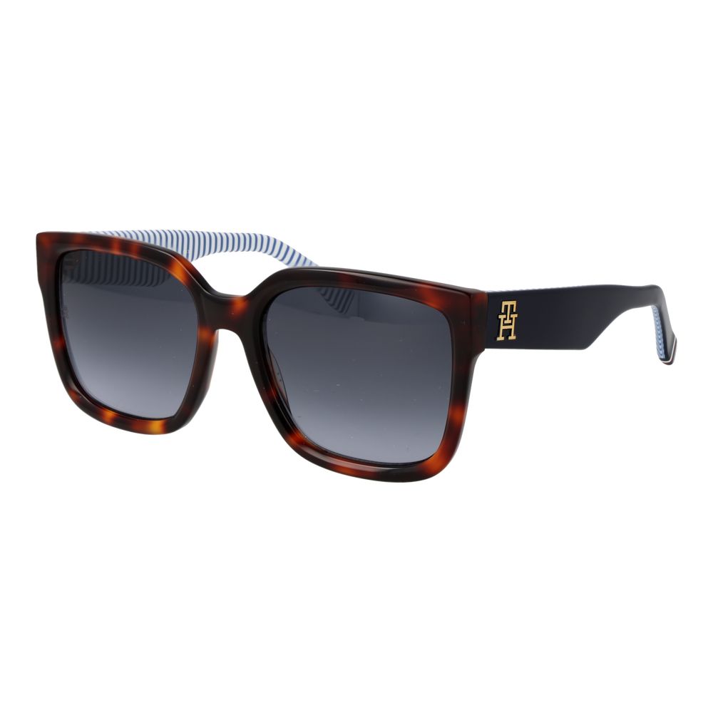 Tommy Hilfiger Brown Acetate Sunglasses