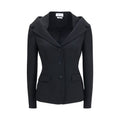Alexander McQueen Black Wool Oves Aries Full-Length Jacket