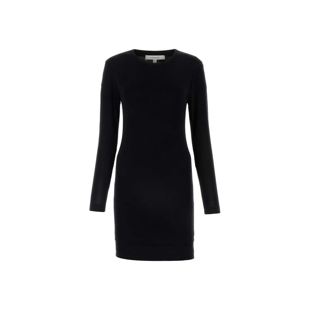 Lemaire Black Cotton Casual Dress
