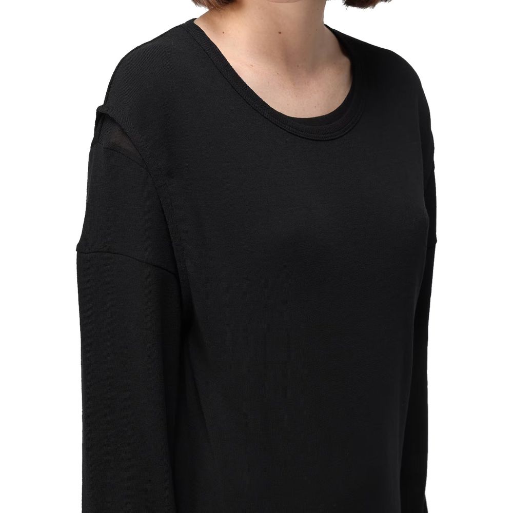 Lemaire Black Cotton Casual Dress
