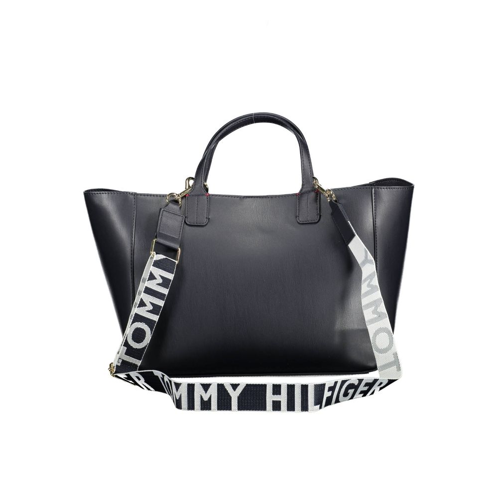 Tommy Hilfiger Blue Polyurethane Women's Bag
