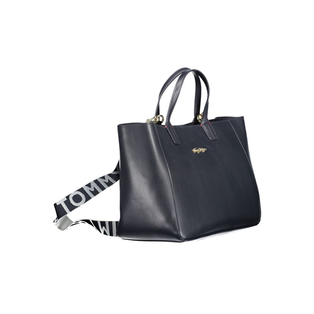 Tommy Hilfiger Blue Polyurethane Women's Bag