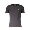 Aeronautica Militare Black Cotton Men's Shirt