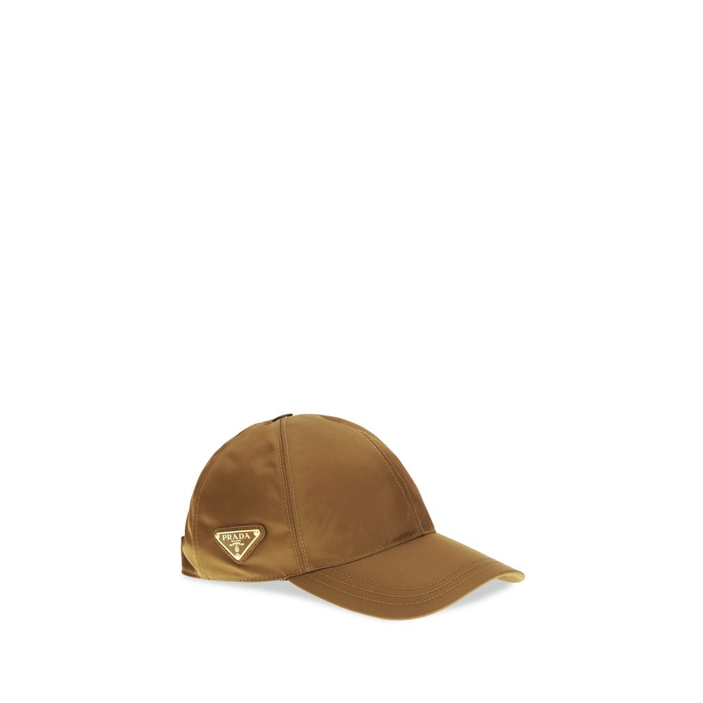 Prada Beige Polyamide Cap (Baseball Hat)