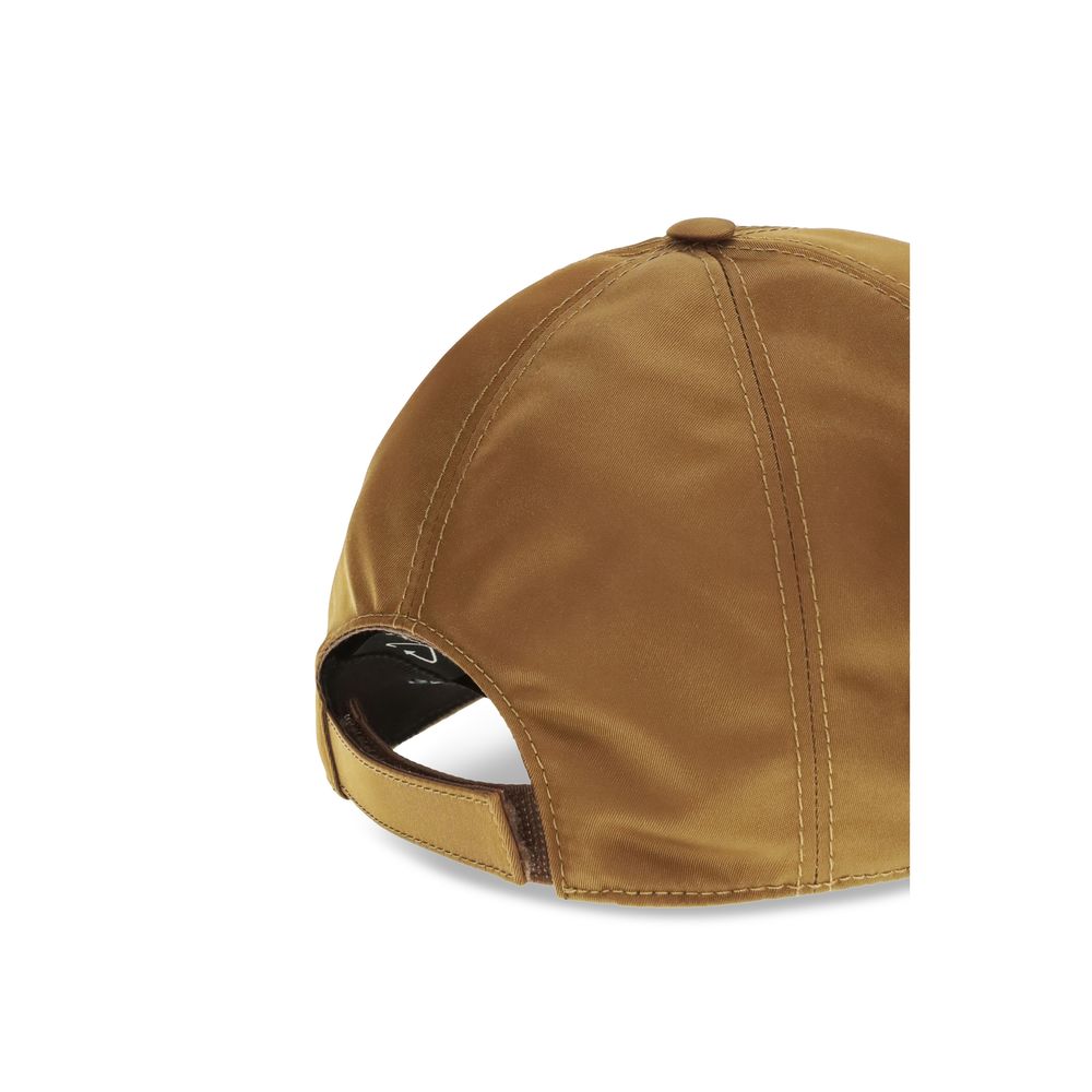 Prada Beige Polyamide Cap (Baseball Hat)