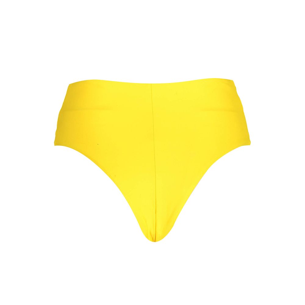 Karl Lagerfeld Yellow Polyamide Women's Swim Brief
