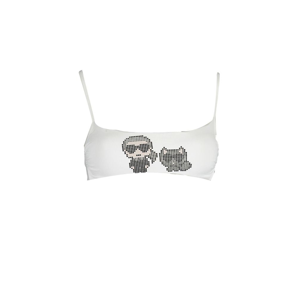 Karl Lagerfeld White Polyamide Women's Swimsuit