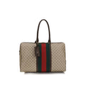 Gucci Beige Cotton Shoulder Bag