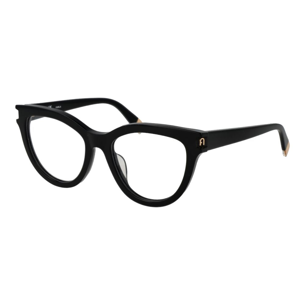 Furla Black Cellulose Acetate Glasses (Frames)
