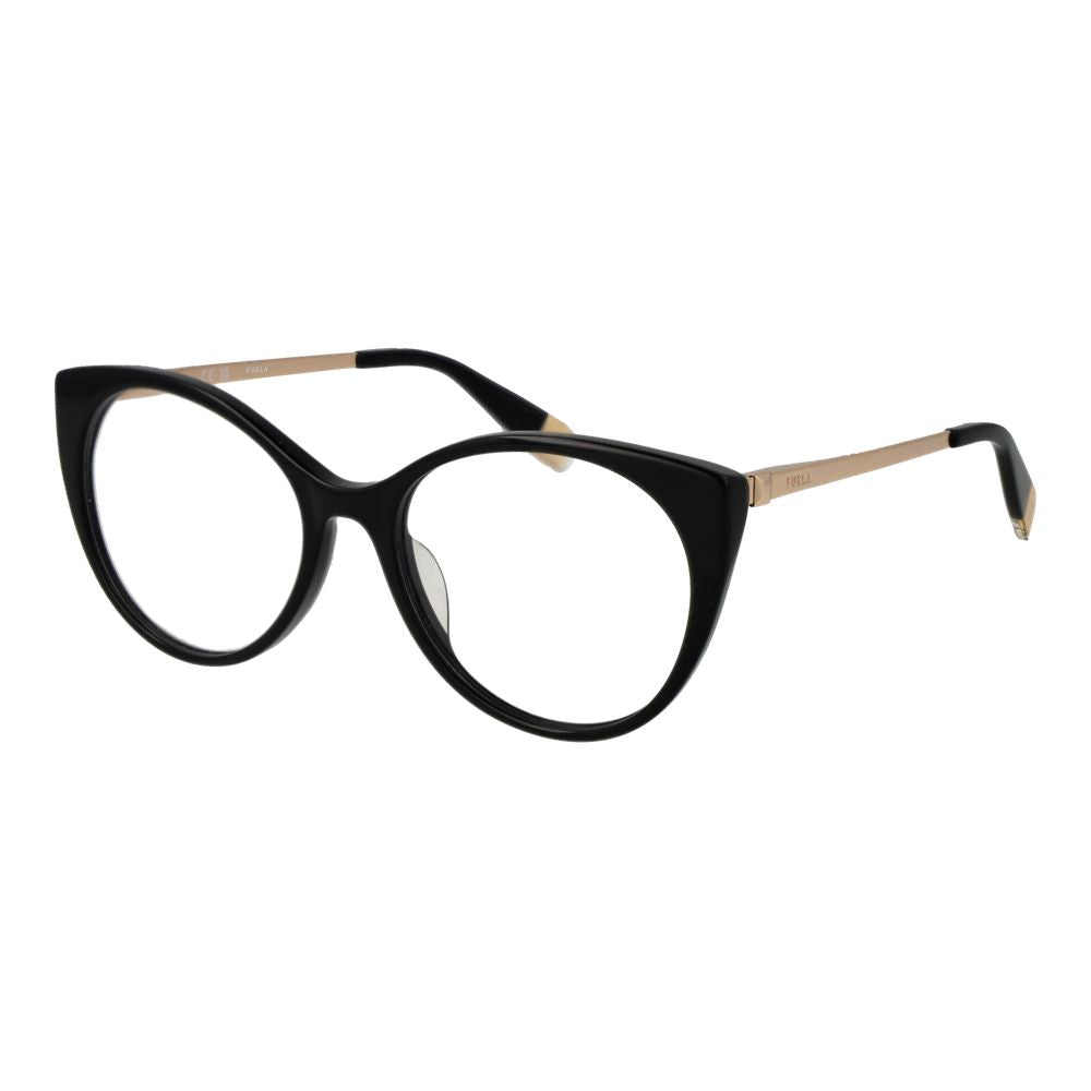 Furla Black Cellulose Acetate Glasses (Frames)