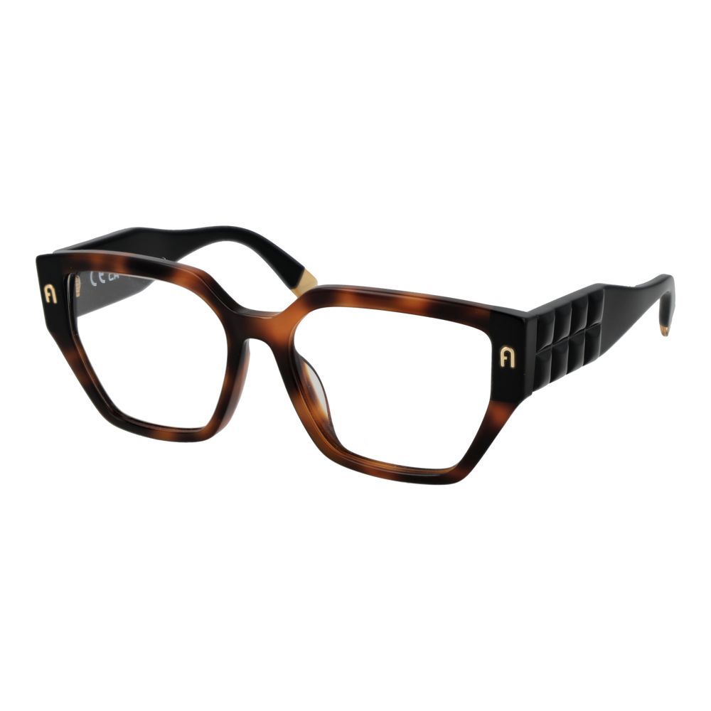 Furla Brown Cellulose Acetate Glasses (Frames)