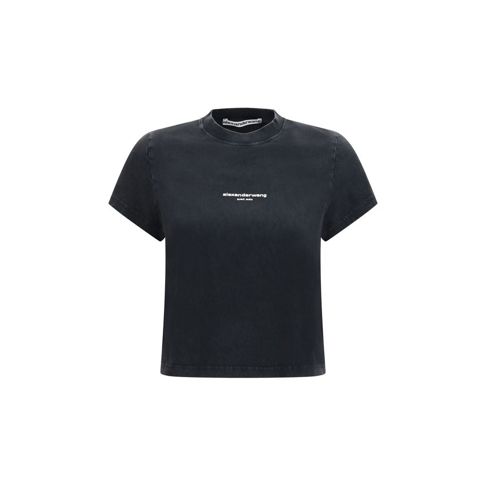 Alexander Wang Gray Cotton T-Shirt