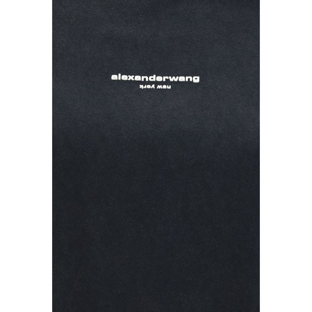 Alexander Wang Gray Cotton T-Shirt
