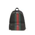 Gucci Black Fabric Backpack