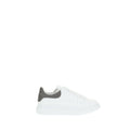 Alexander McQueen White Calf Leather Bos Taurus Platform Sneakers