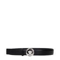 Versace Black Leather Regular Belt