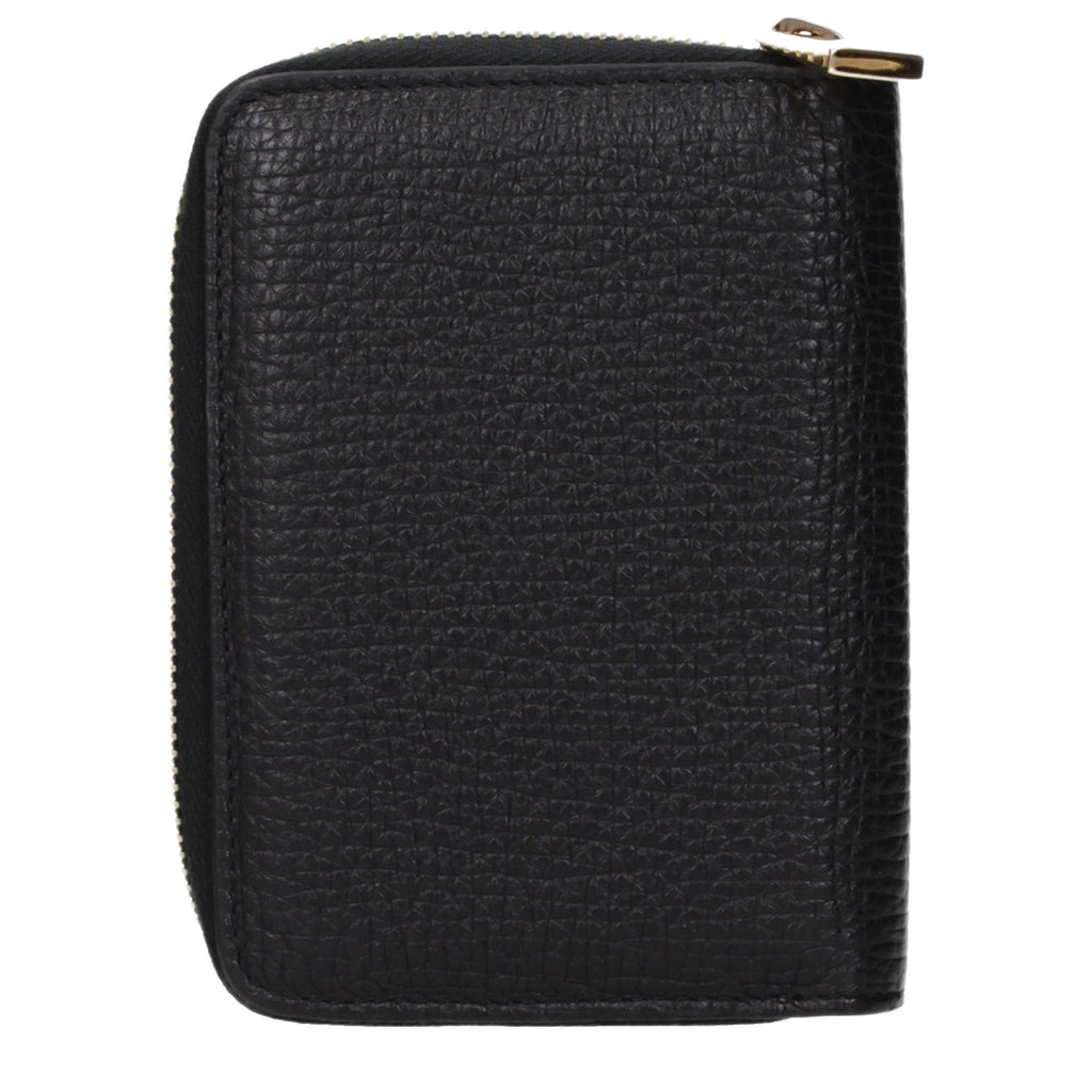 Versace Black Leather Wallet