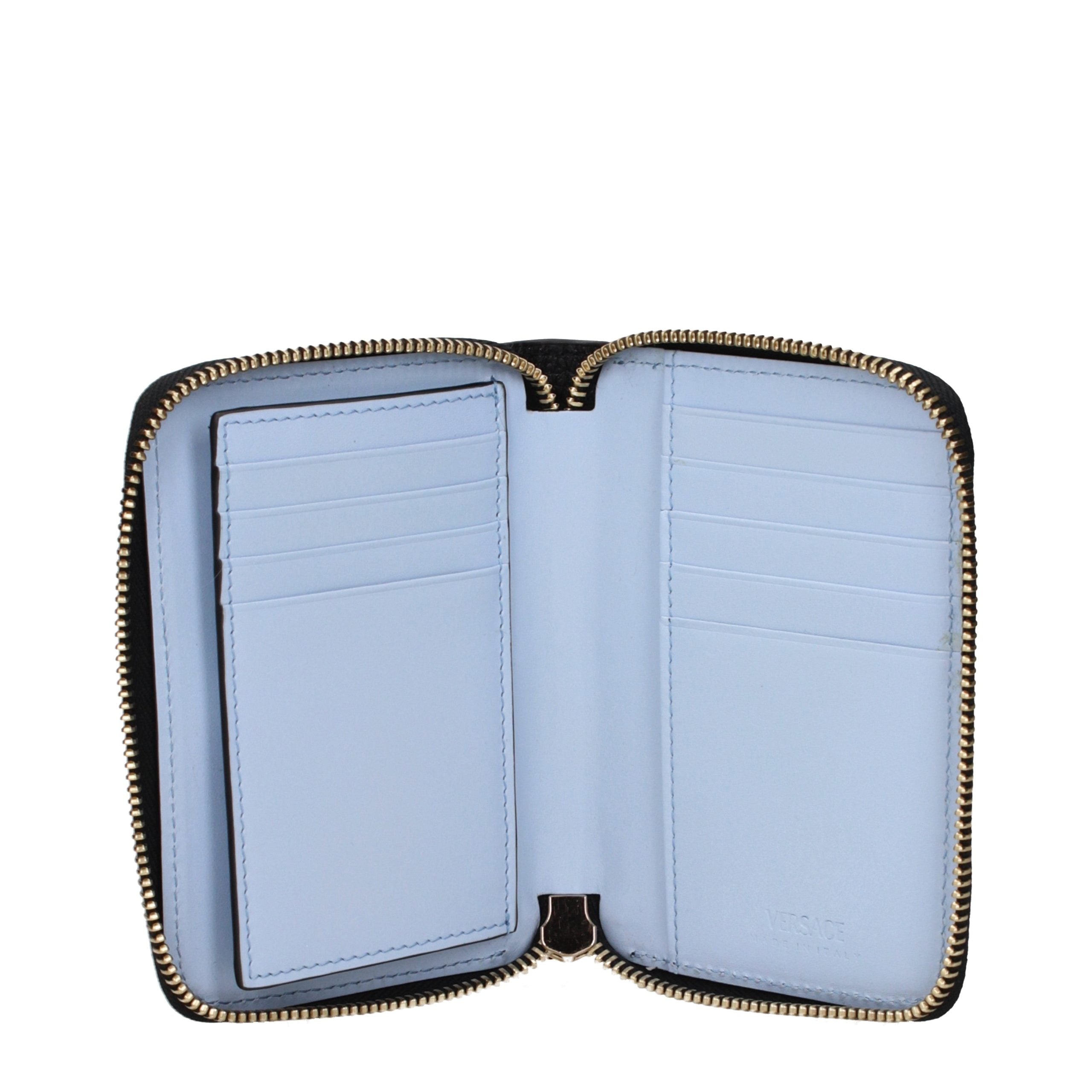 Versace Black Leather Wallet