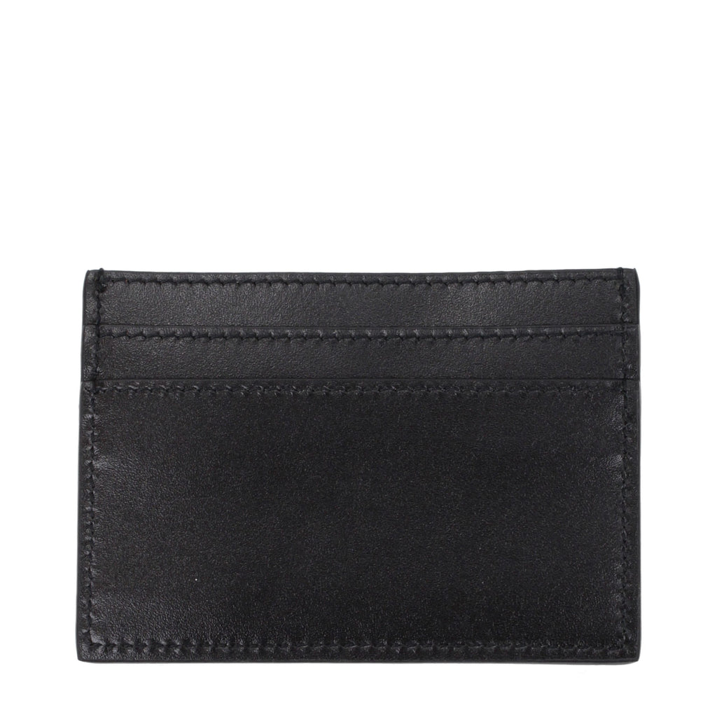 Versace Black Leather Cardholder
