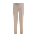 Brunello Cucinelli Beige Cotton Casual Pants