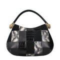 Roberto Cavalli Black Leather Handbag