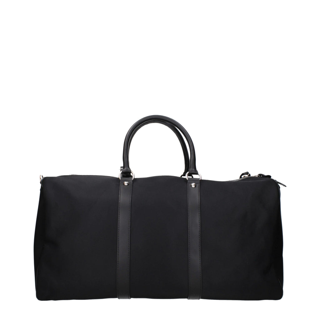 Kiton Black Nylon Luggage And Travel