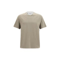 Brunello Cucinelli Bicolor Cotton T-Shirt