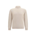 Brunello Cucinelli Beige Cashmere Turtleneck