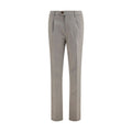 Brunello Cucinelli Bicolor Cotton Chino Pants