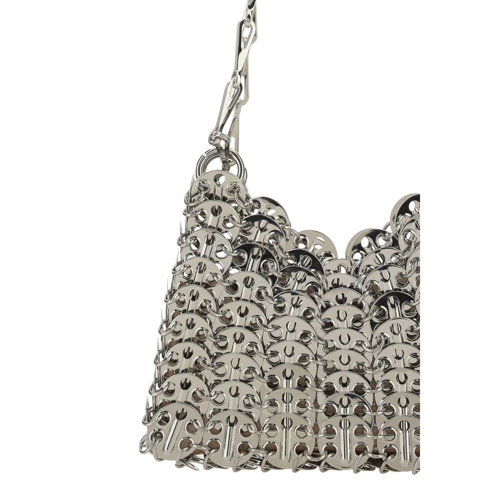 Rabanne Gray Lamb Ovis Aries Aries Shoulder Bag