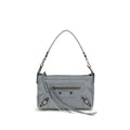Balenciaga Gray Lamb Ovis Aries Aries Shoulder Bag