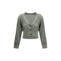 Brunello Cucinelli Bicolor Cotton Cardigan