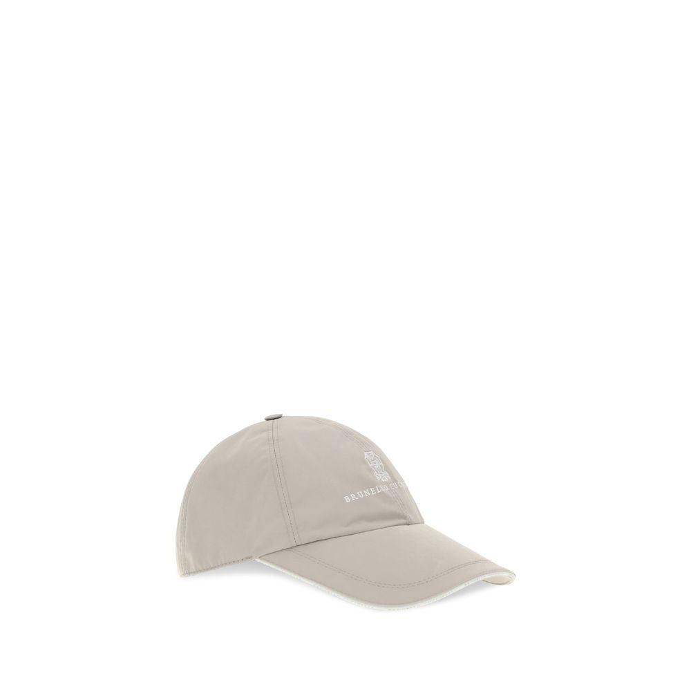 Brunello Cucinelli Beige Polyester Cap (Baseball Hat)