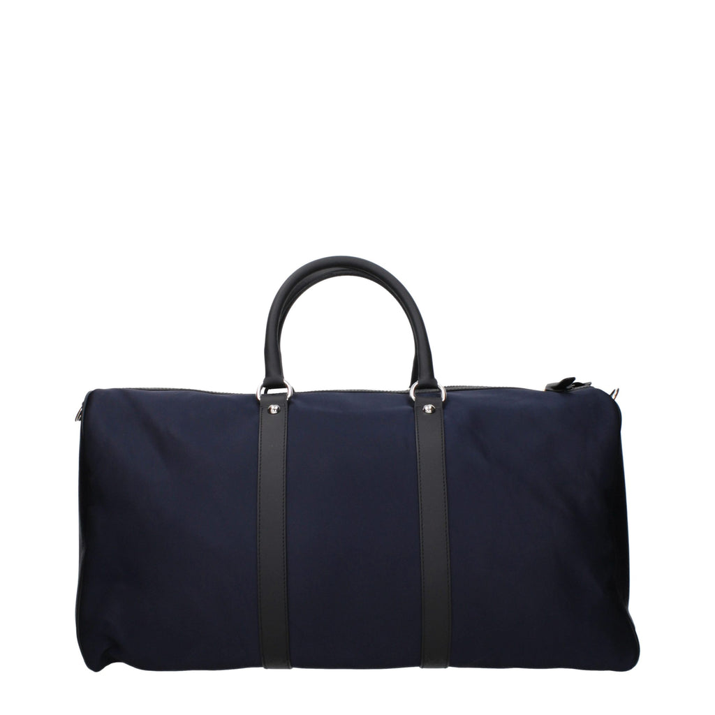 Kiton Blue Nylon Luggage And Travel