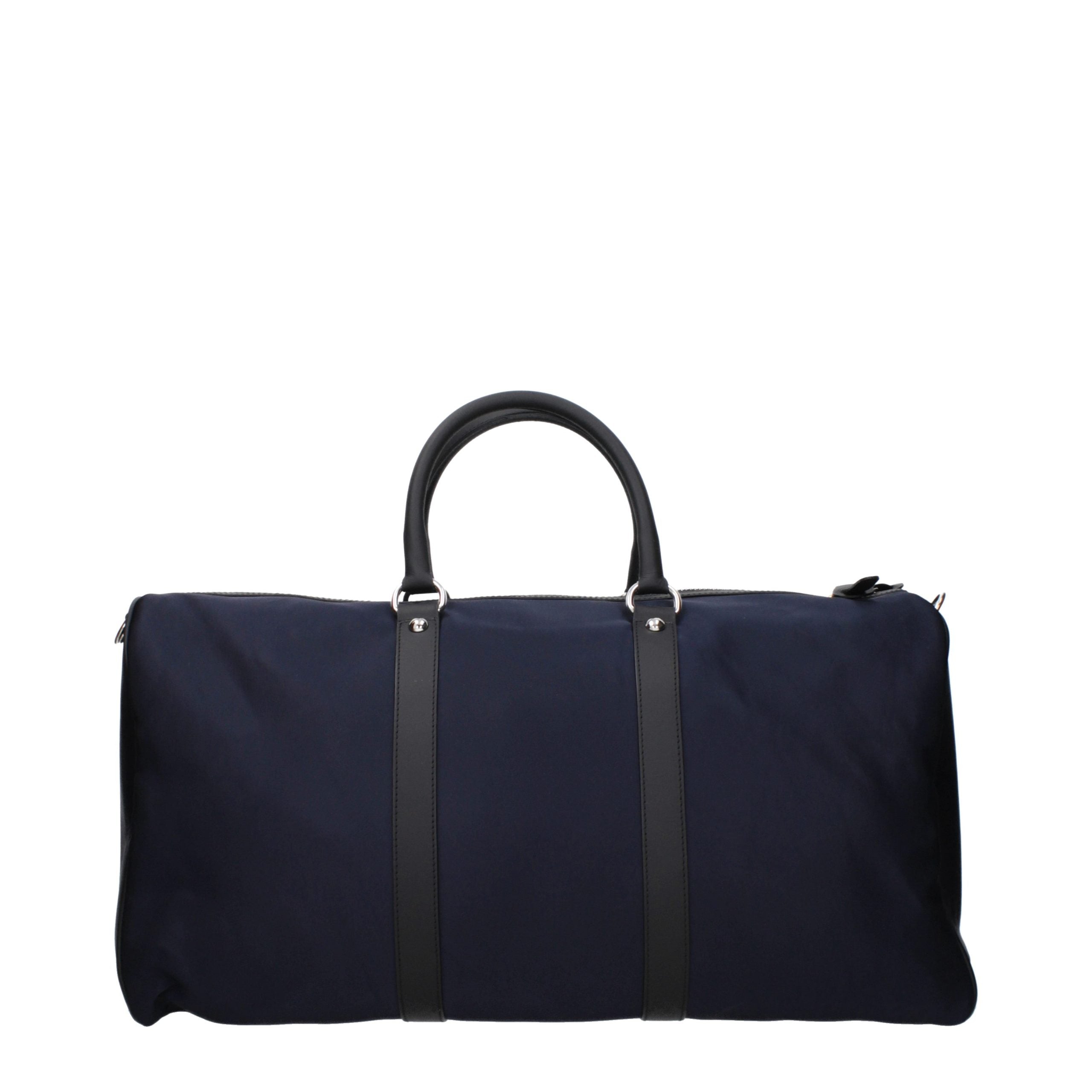 Kiton Blue Nylon Luggage And Travel