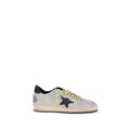 Golden Goose Gray Calf Leather Bos Taurus Sneakers