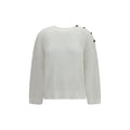 Brunello Cucinelli White Cotton Sweatshirt