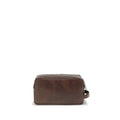 Brunello Cucinelli Brown Calf Leather Bos Taurus Wallet