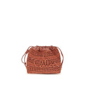 Chloé Multicolor Raffia Shoulder Bag
