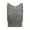 Brunello Cucinelli Bicolor Cotton Tank Tops