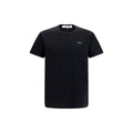 Comme Des Garçons Play Black Cotton T-Shirt