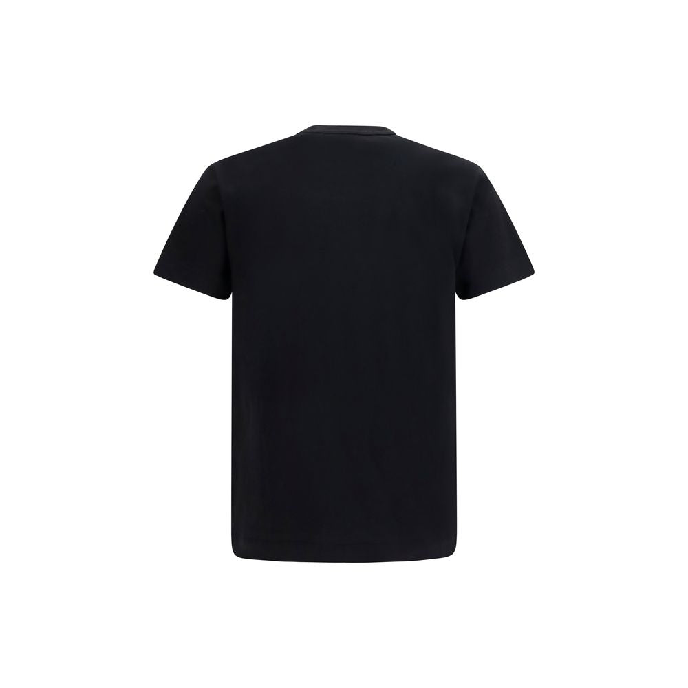 Comme Des Garçons Play Black Cotton T-Shirt