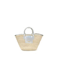 Jacquemus Beige Raffia Shoulder Bag